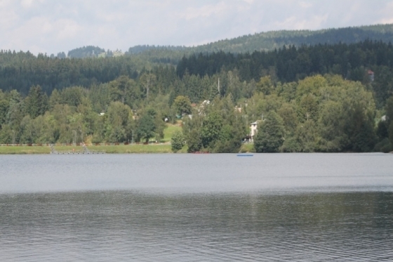 Jablonecká přehrada Mšeno, 200 metrů od hotelu